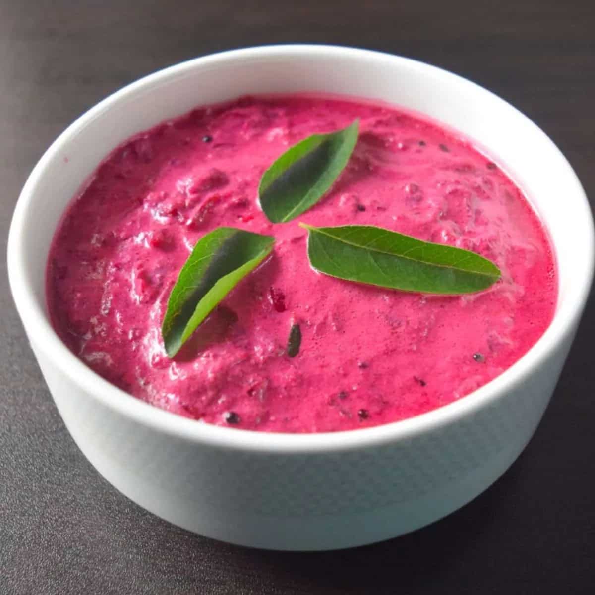 How to make Beetroot Pichadi Recipe